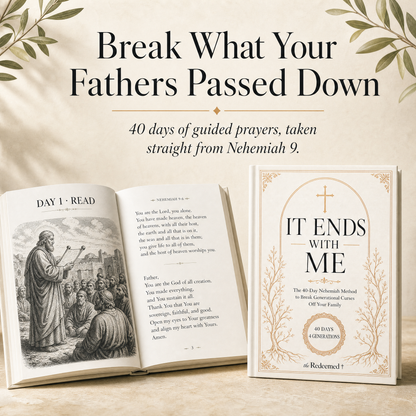 Stop Generational Curses in 40 Days with the It Ends With Me Prayer Book